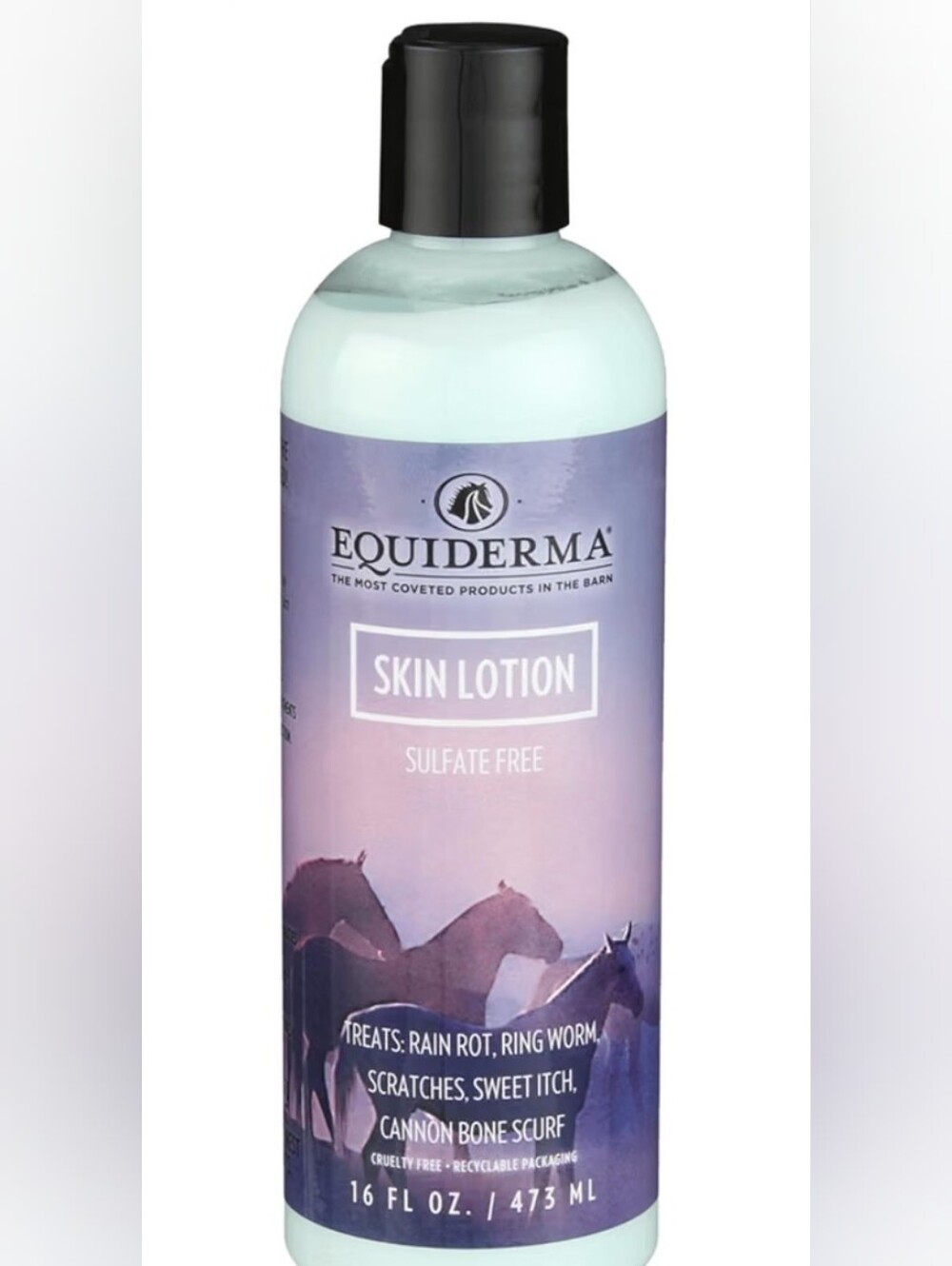 EQUIDERMA Horse Skin Lotion – Gentle, No-Rinse Relief for Dry Skin & Hair Loss